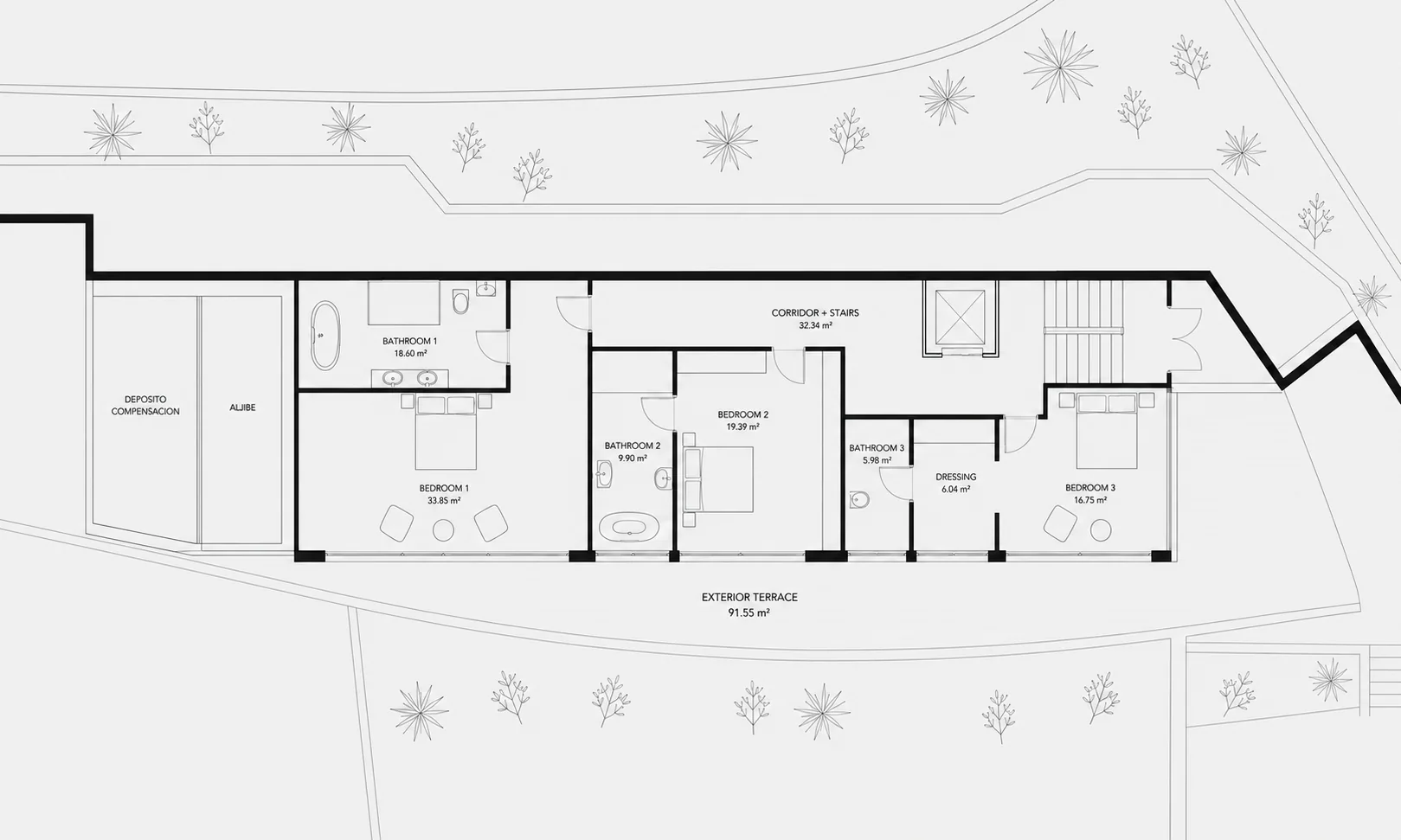 Bedroom floor plan
